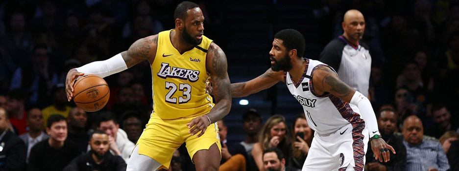The Los Angeles Lakers host the Brooklyn Nets in a potential Finals preview as some of the league's most talented players gather in this heavyweight matchup.