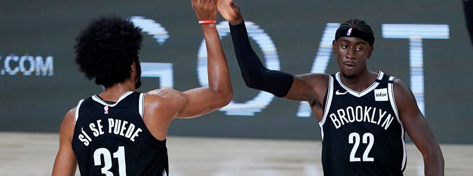 PHOTOS: Nets' wrap up seeding play en route to 2020 NBA Playoffs
