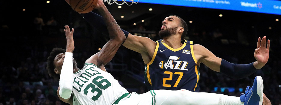 The Utah Jazz host the struggling Boston Celtics on Tuesday night in a featured matchup between the West versus the East.