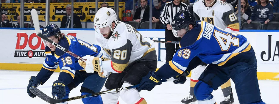 Former Blues captain Alex Pietrangelo leads Vegas against his former club.