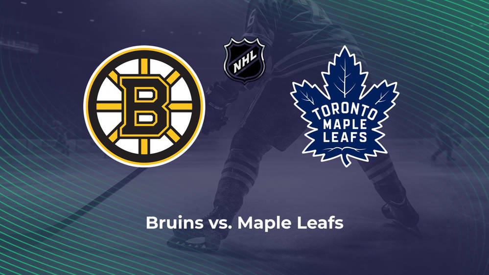 Bruins vs. Maple Leafs NHL Predictions, Picks and Odds - April 22