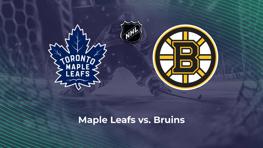 Maple Leafs vs. Bruins NHL Predictions, Picks and Odds - April 24