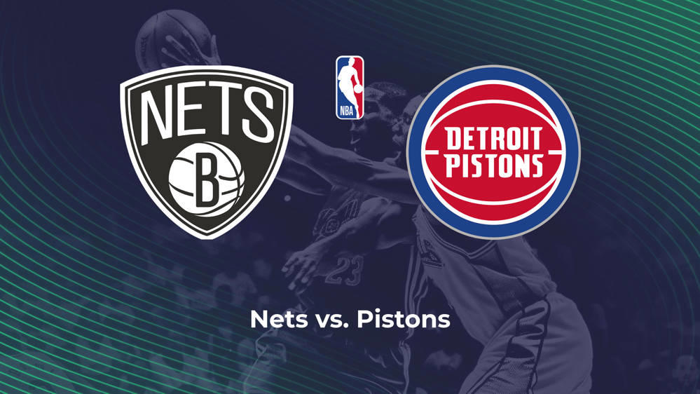 Nets vs. Pistons Dunkel NBA Picks, Predictions and Odds