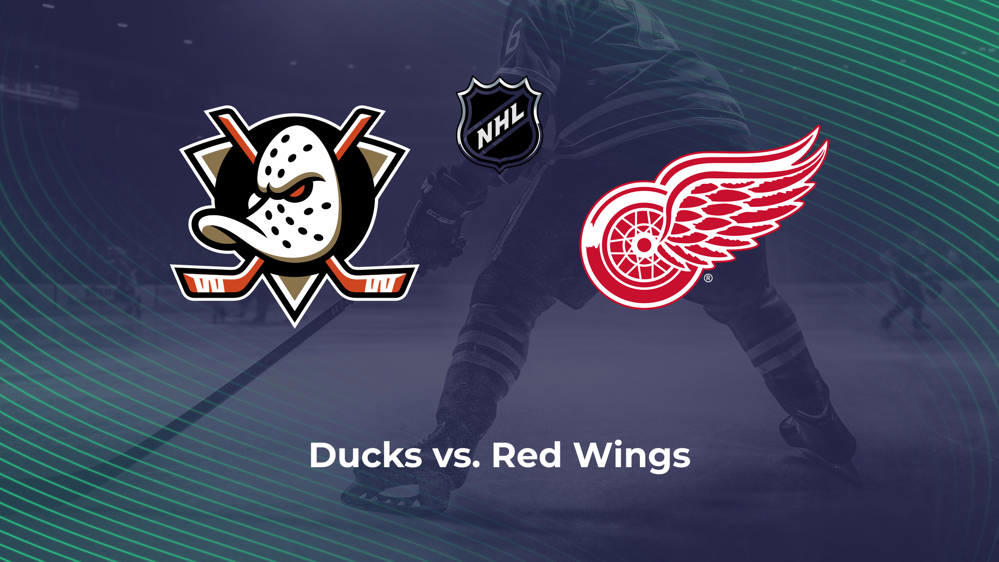 Ducks vs. Red Wings NHL Predictions, Picks and Odds - Oct. 31