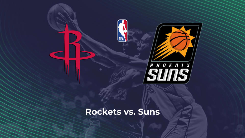 Rockets vs. Suns Dunkel NBA Picks, Predictions and Odds