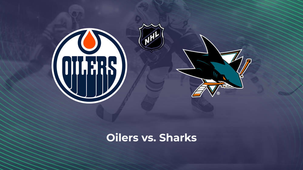 Oilers vs. Sharks NHL Predictions, Picks and Odds - Jan. 29