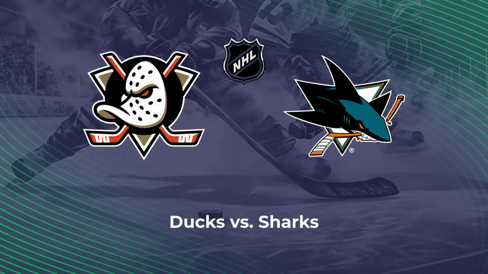 Sharks vs. Ducks NHL Predictions, Picks and Odds - April 1