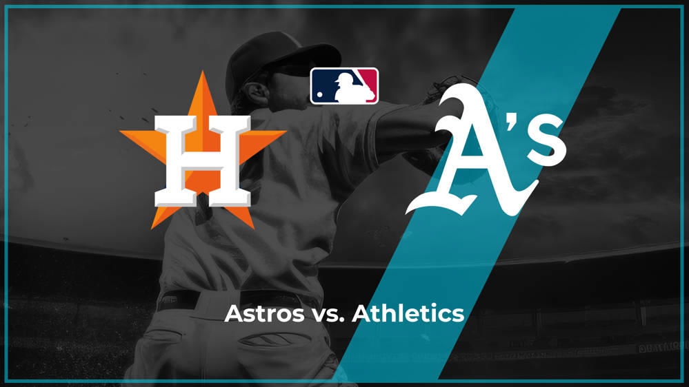 Astros vs. Athletics Dunkel MLB Picks, Predictions and Prop Bets - April 3