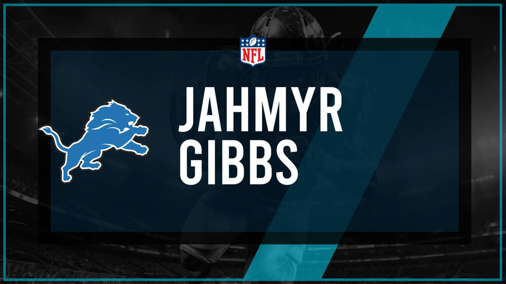 Jahmyr Gibbs vs. Bills - NFL - Player Props, Lines and Trends