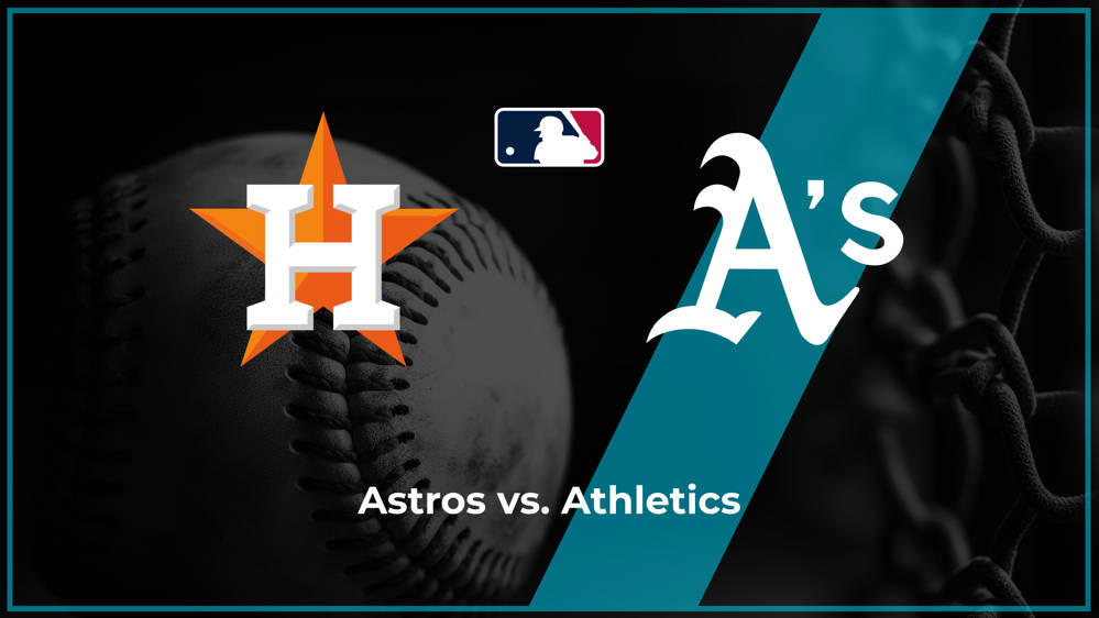 Astros vs. Athletics Dunkel MLB Picks, Predictions and Prop Bets - Sept. 26