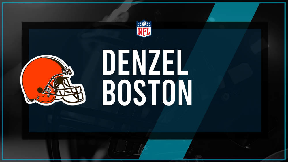 Denzel Boston vs. Steelers - NFL - Player Props, Lines and Trends