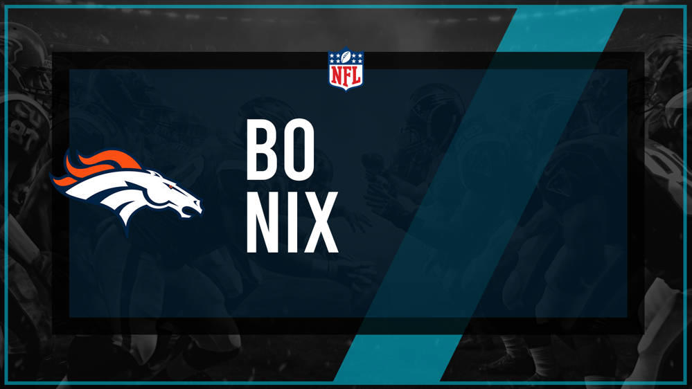 Bo Chapman Nix vs. Seahawks - NFL - Player Props, Lines and Trends